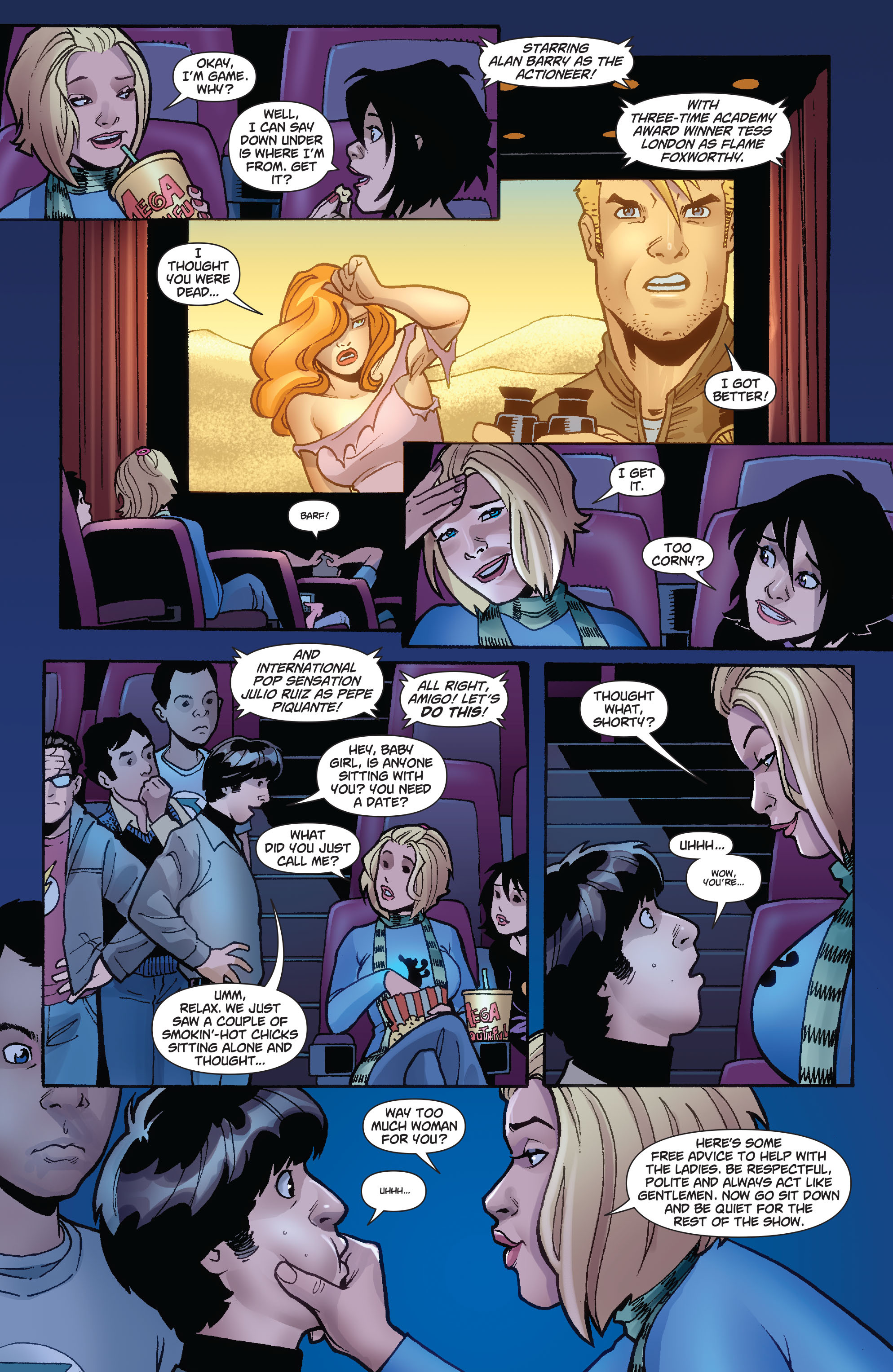 Read online Power Girl (2009) comic -  Issue #4 - 5