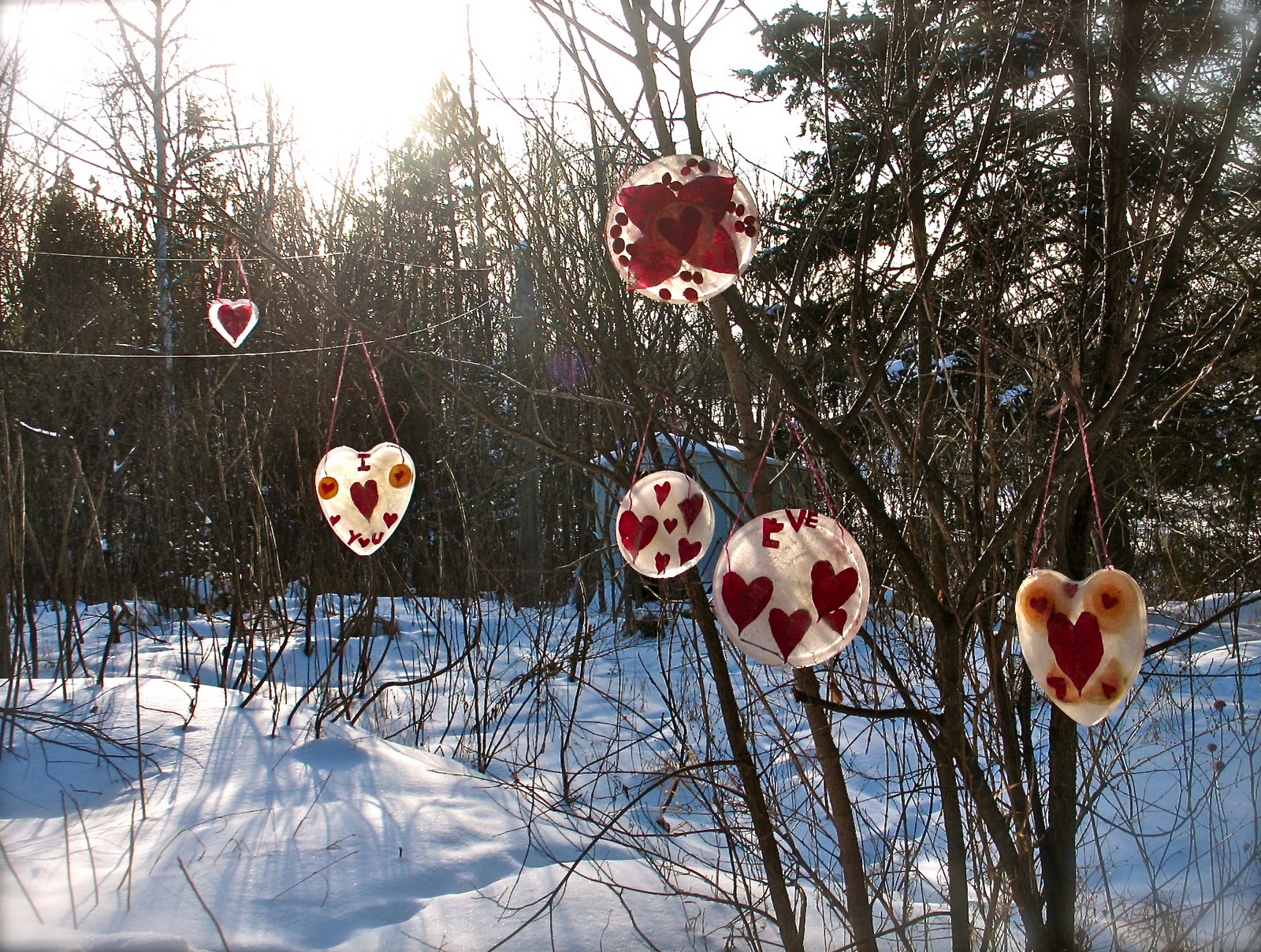 Twig and Toadstool: Love Inspired Suncatchers