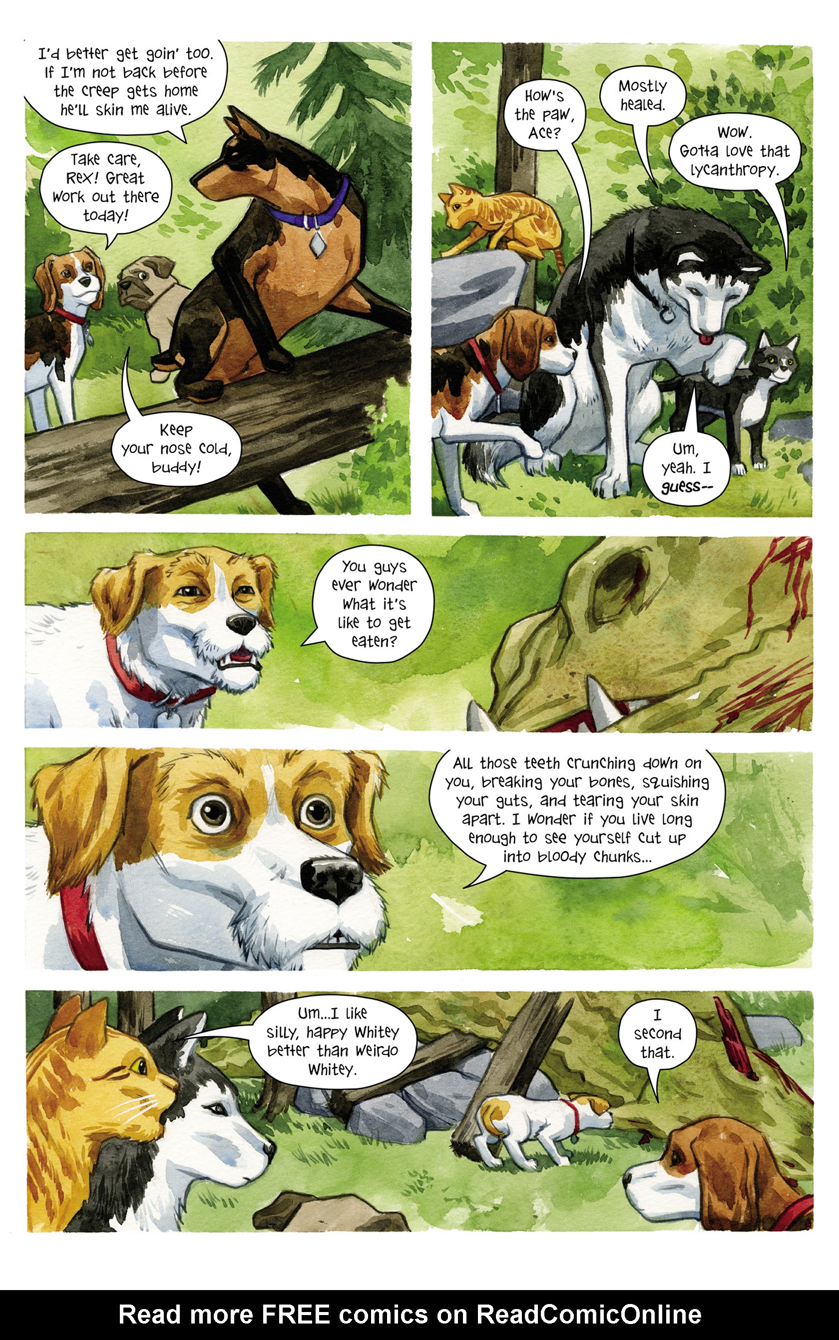 Read online Beasts of Burden: Hunters & Gatherers comic -  Issue # Full - 19