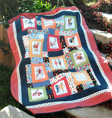 Dick And Jane Quilt Fabric 8