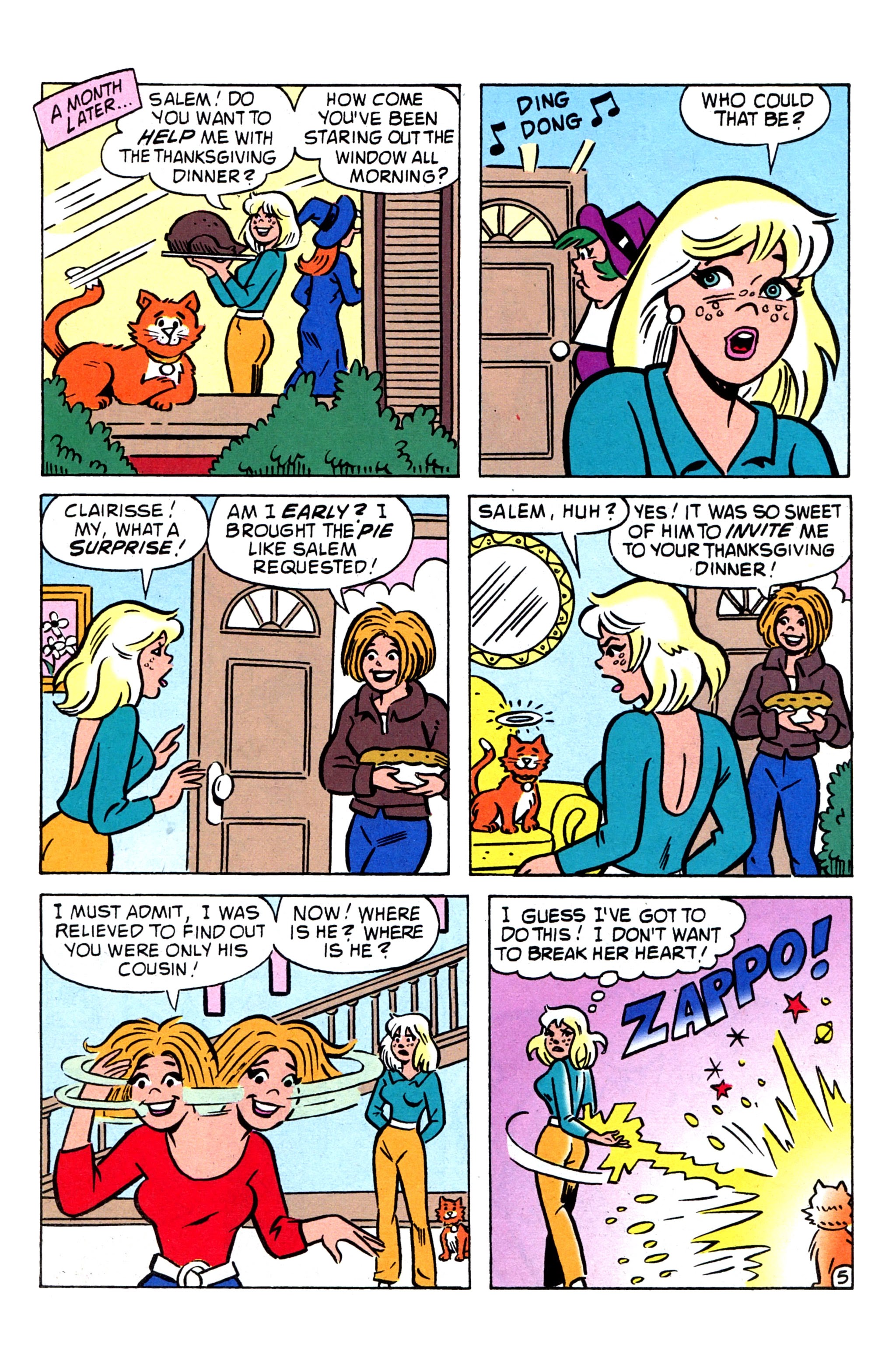 Read online Sabrina's Holiday Spectacular comic -  Issue #3 - 7