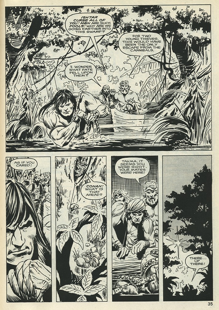 Read online The Savage Sword Of Conan comic -  Issue #136 - 34