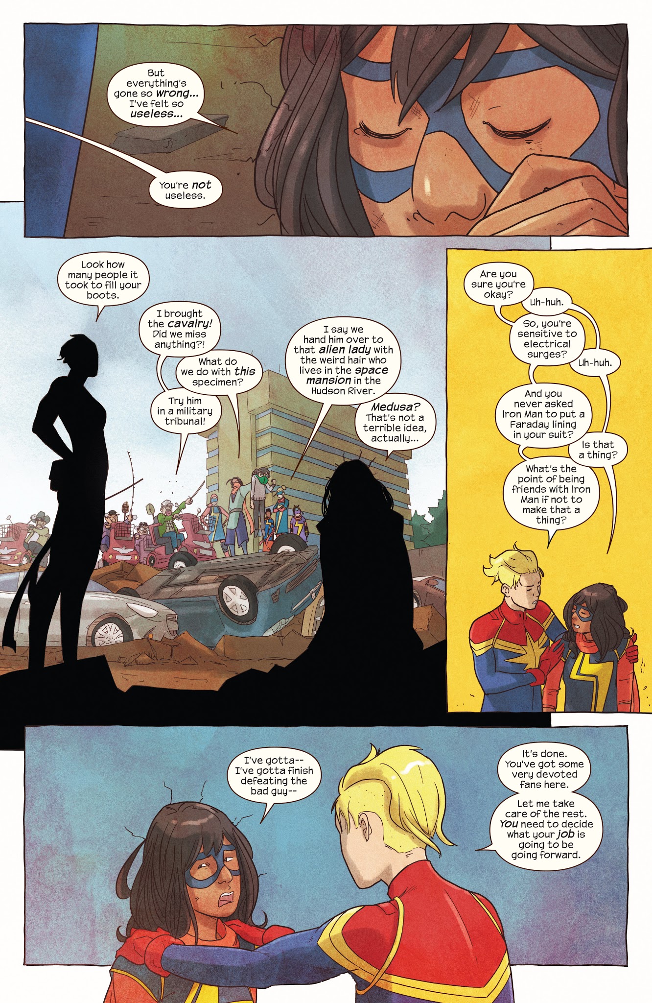 Read online Ms. Marvel (2016) comic -  Issue #28 - 20