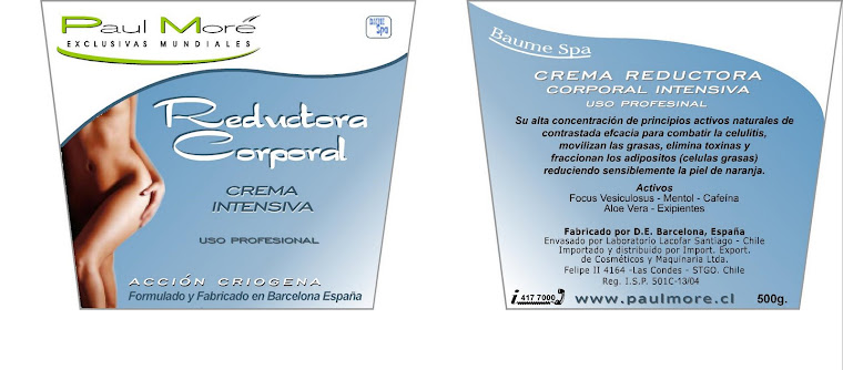 Etiqueta embase crema