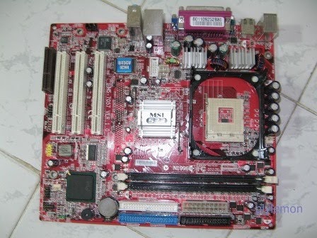 ONLINE SHOPPING: MSI MS-7057 Used Motherboard Socket 478