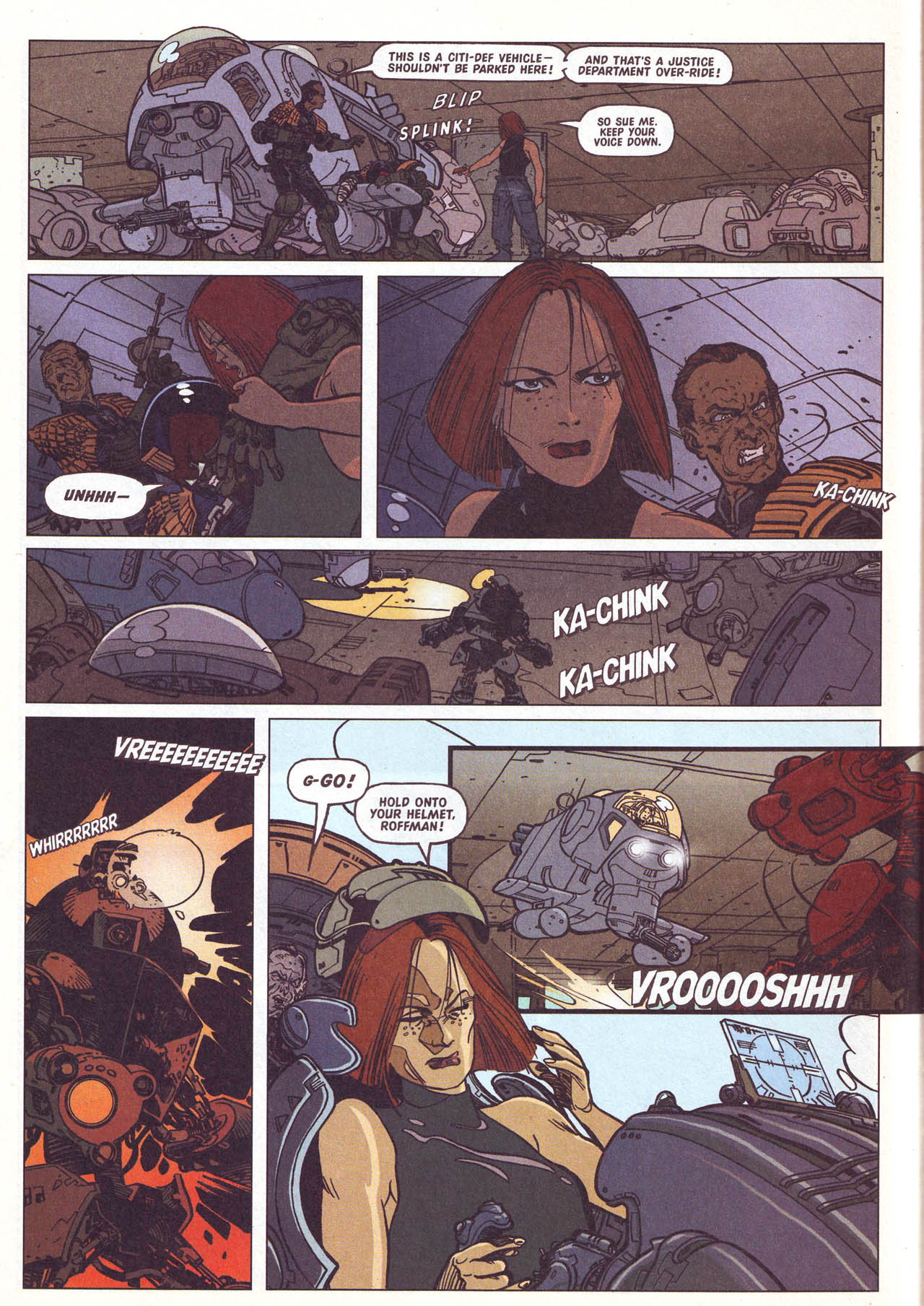 Read online Judge Dredd Megazine (vol. 3) comic -  Issue #57 - 12
