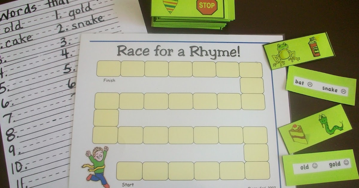 First Grade School Box: Rhyming Activities