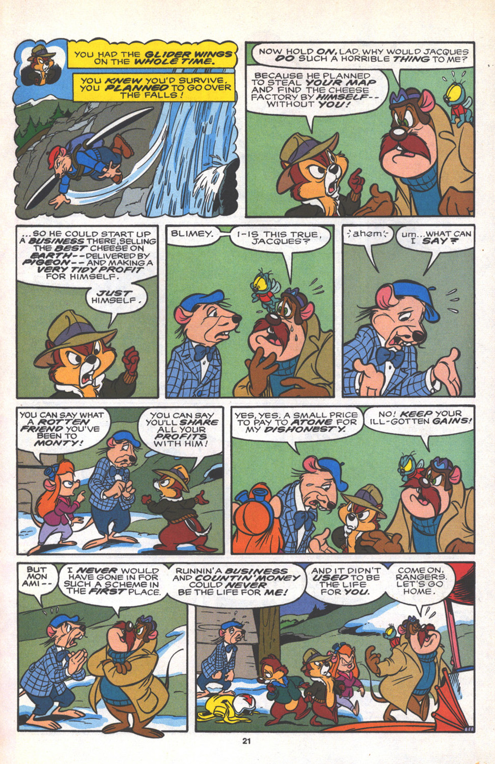 Read online Disney's Chip 'N Dale Rescue Rangers comic -  Issue #17 - 27