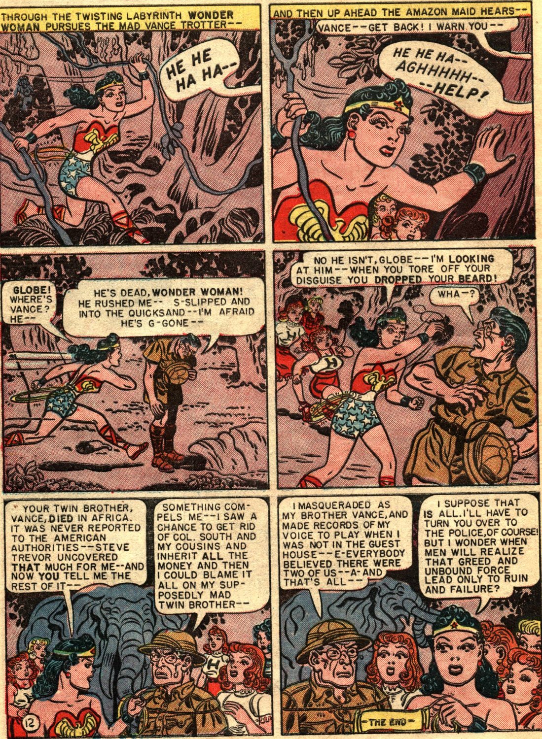 Read online Wonder Woman (1942) comic -  Issue #43 - 48