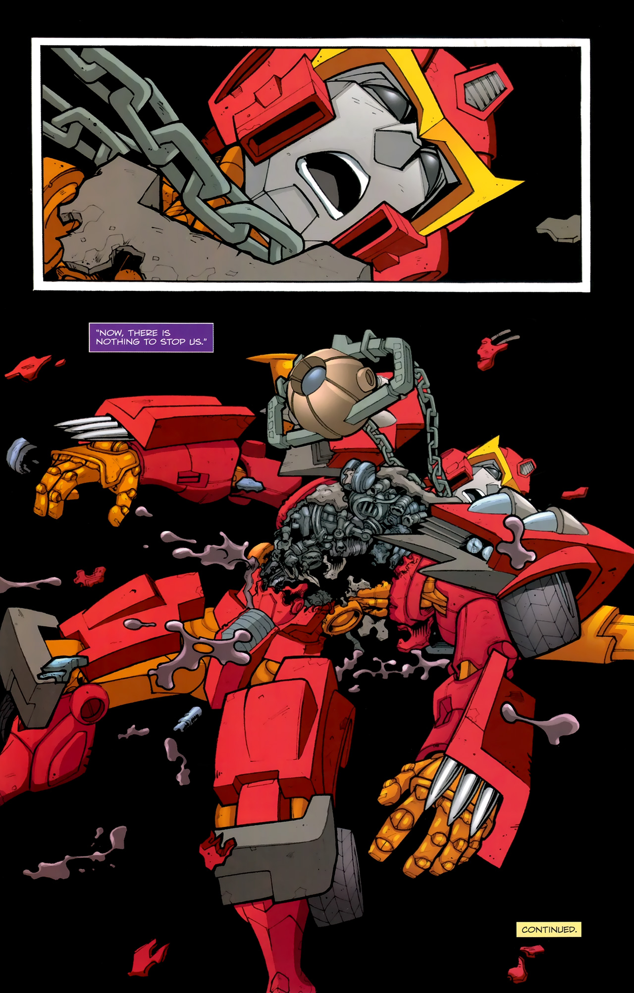 Read online The Transformers (2009) comic -  Issue #13 - 25