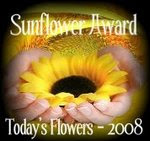 AN AWARD FROM "TODAY'S FLOWERS"