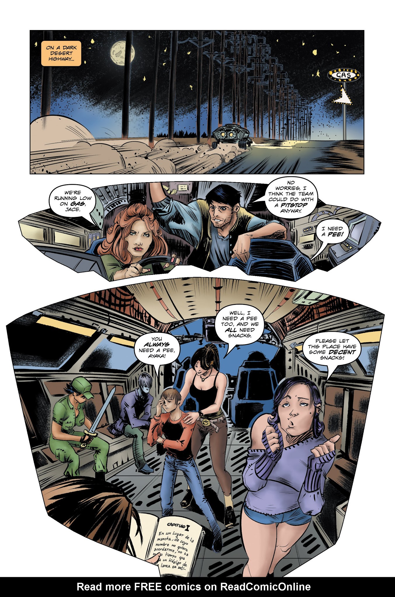 Read online Alpha Gods: Revelation comic -  Issue #1 - 8