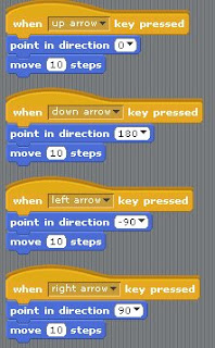 iiShaa Year 9: Scratch Tutorial-Key Moves