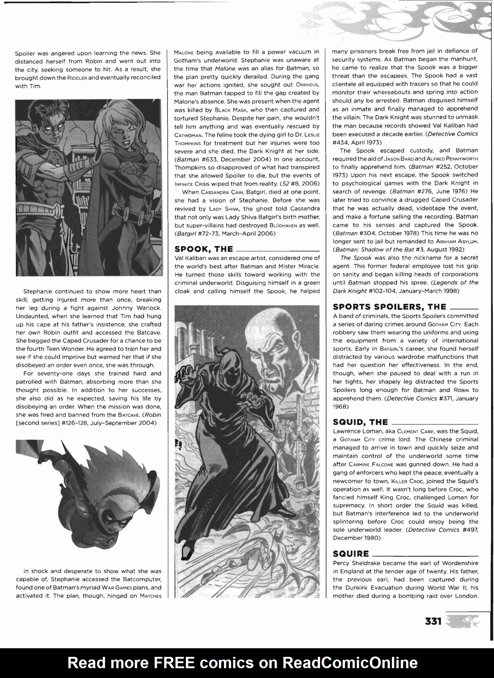 Read online The Essential Batman Encyclopedia comic -  Issue # TPB (Part 4) - 43
