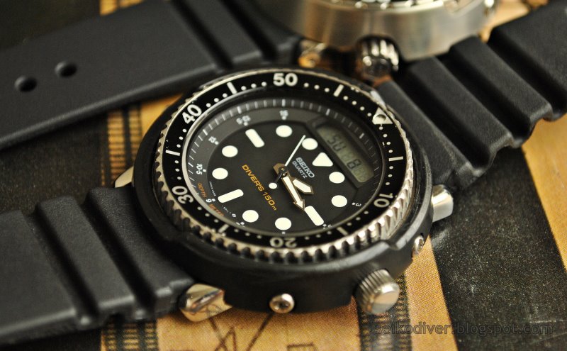 Seiko "Arnie" - Arnold Schwarzenegger is a big fan and wore it in the