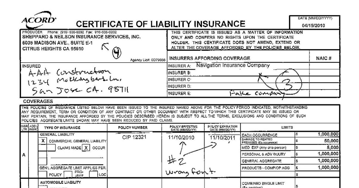 Contractors General Liability Insurance 209-815-2606 ...