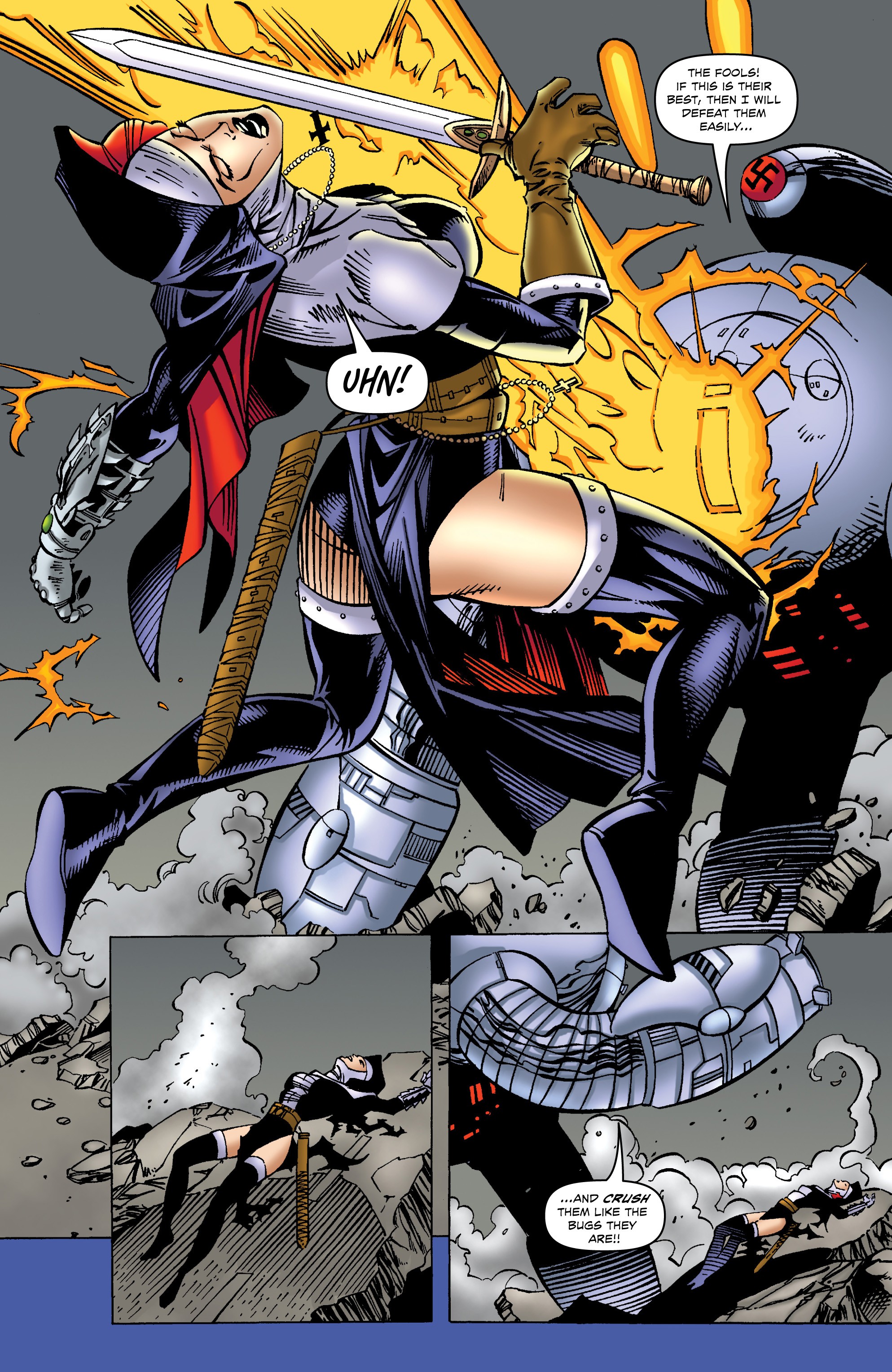 Read online Warrior Nun: Dora comic -  Issue #1 - 34