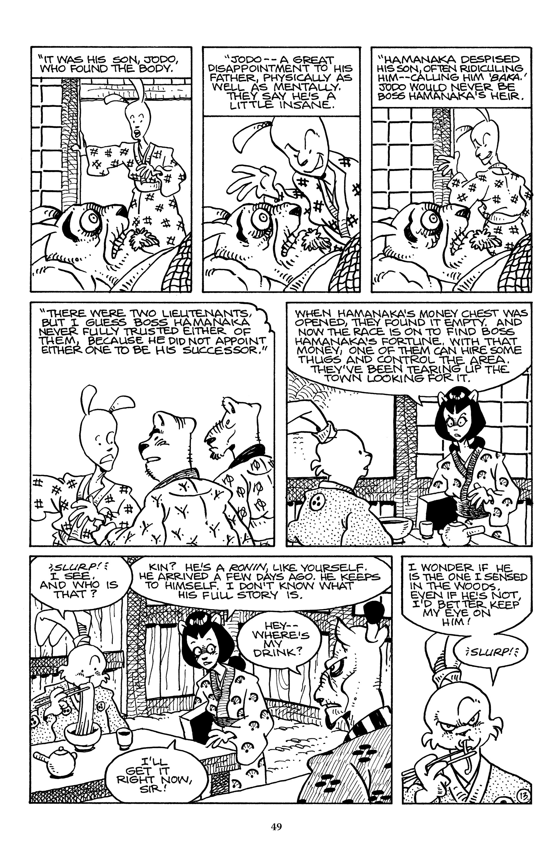 Read online The Usagi Yojimbo Saga (2021) comic -  Issue # TPB 6 (Part 1) - 50