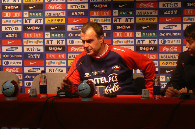 Chile coach Marco Bielsa