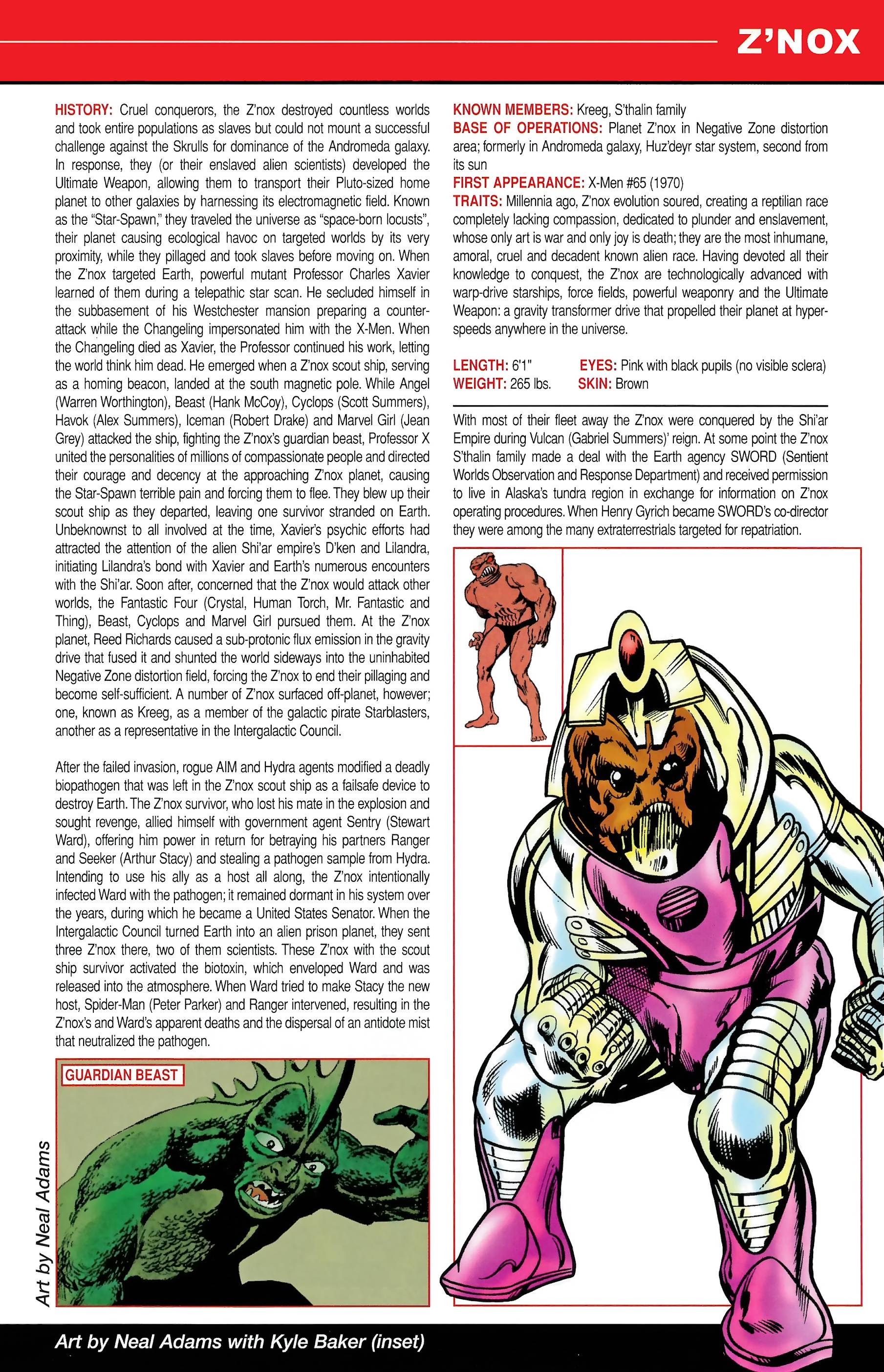 Read online Official Handbook of the Marvel Universe A to Z comic -  Issue # TPB 14 (Part 1) - 13