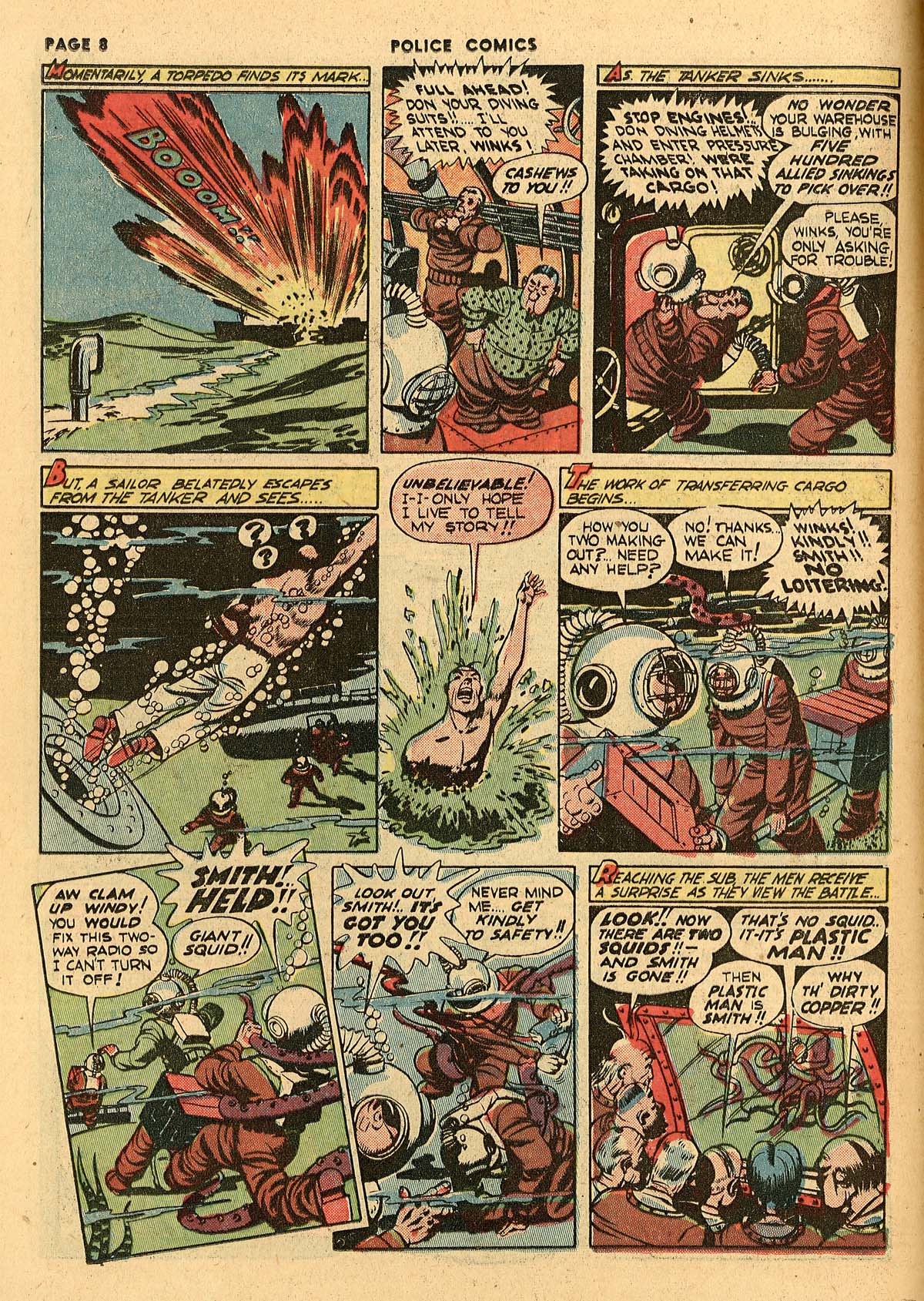 Read online Police Comics comic -  Issue #14 - 10