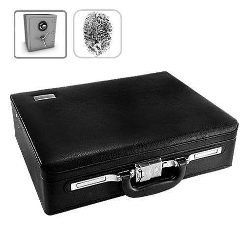 Briefcase with a biometric lock Latest Technology Products