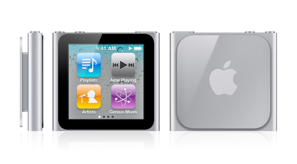 The new iPod nano with Multi-