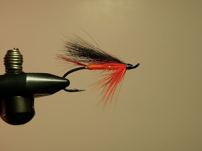 Mouche saumon modèle Hairy Mary numéro 10 hameçon double - Mouches