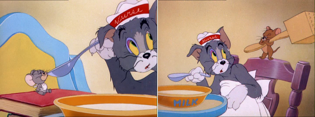 Sit tom. Tom and Jerry the Milky Waif.