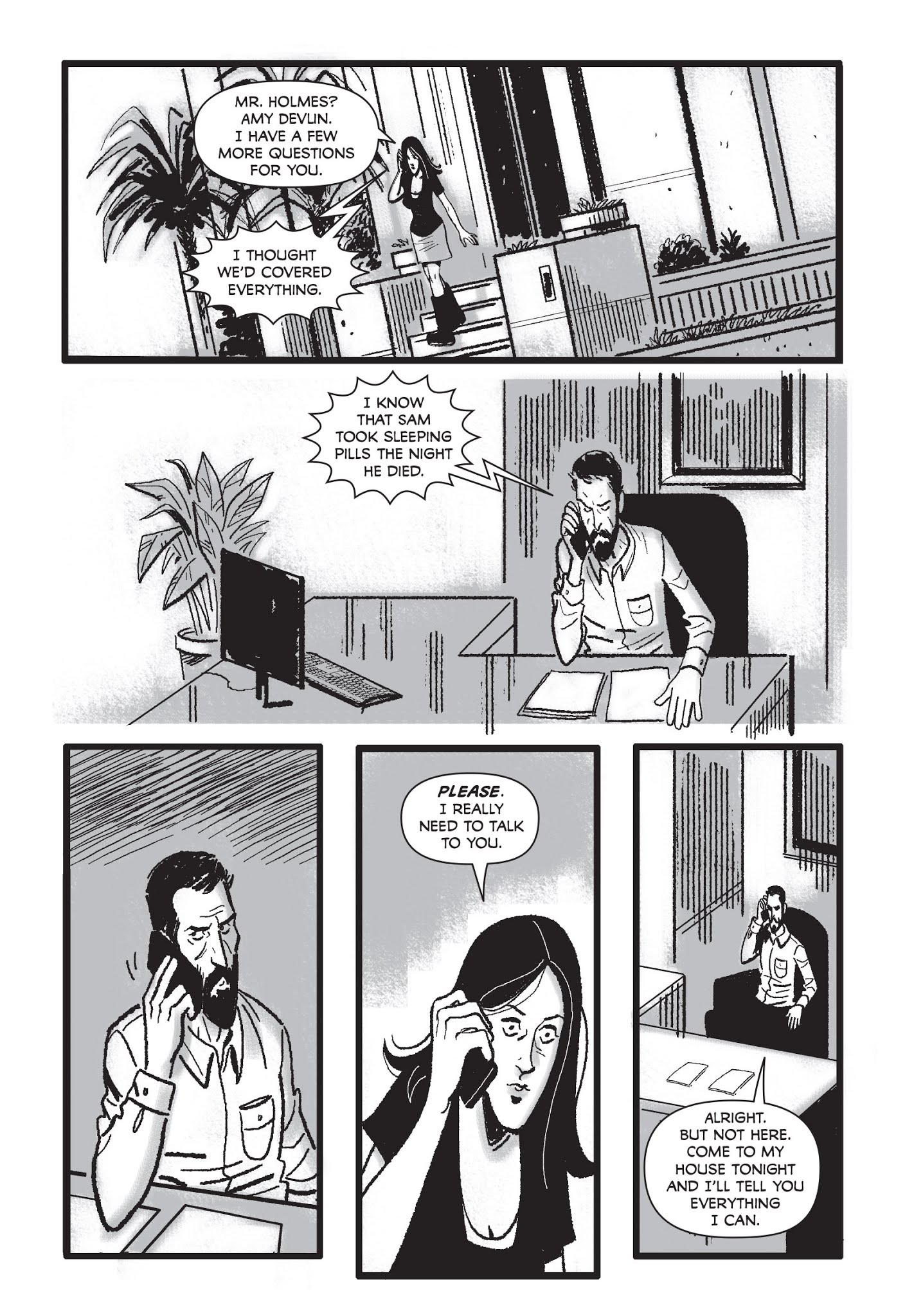 Read online An Amy Devlin Mystery comic -  Issue # TPB 3 (Part 3) - 6