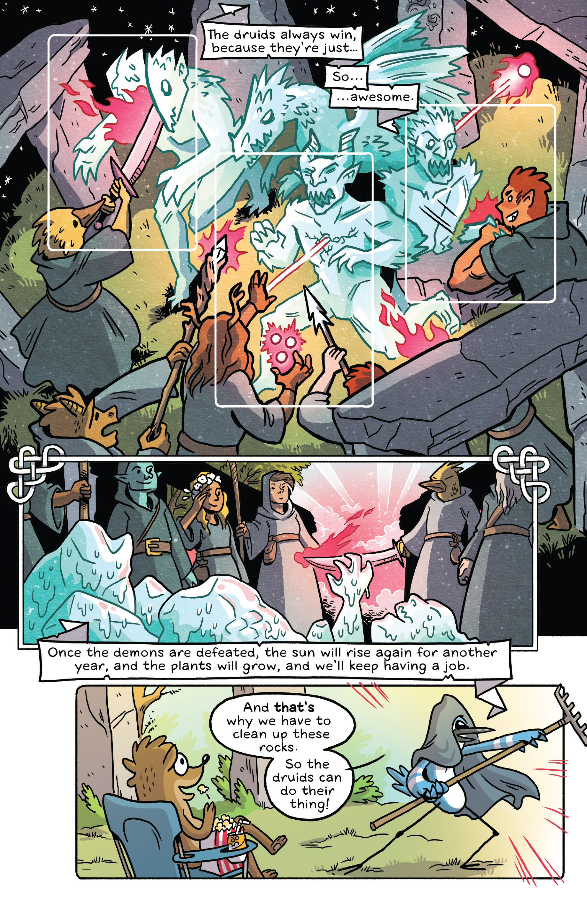 Read online Regular Show comic -  Issue # _Special 1 - 8