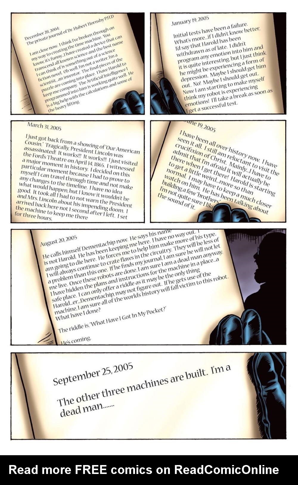 Read online Smoke & Mirror comic -  Issue #5 - 16