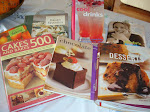 i miei libri di cucina  e  dolci