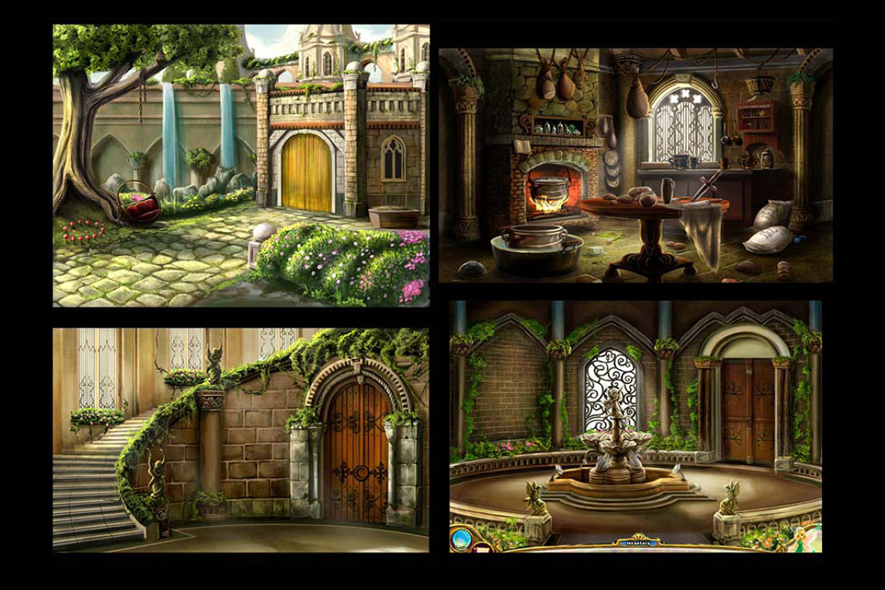 Hand Made: Awakening: Dreamless Castle casual game art Hand Made: Awakening: Dreamless Castle casual game art
