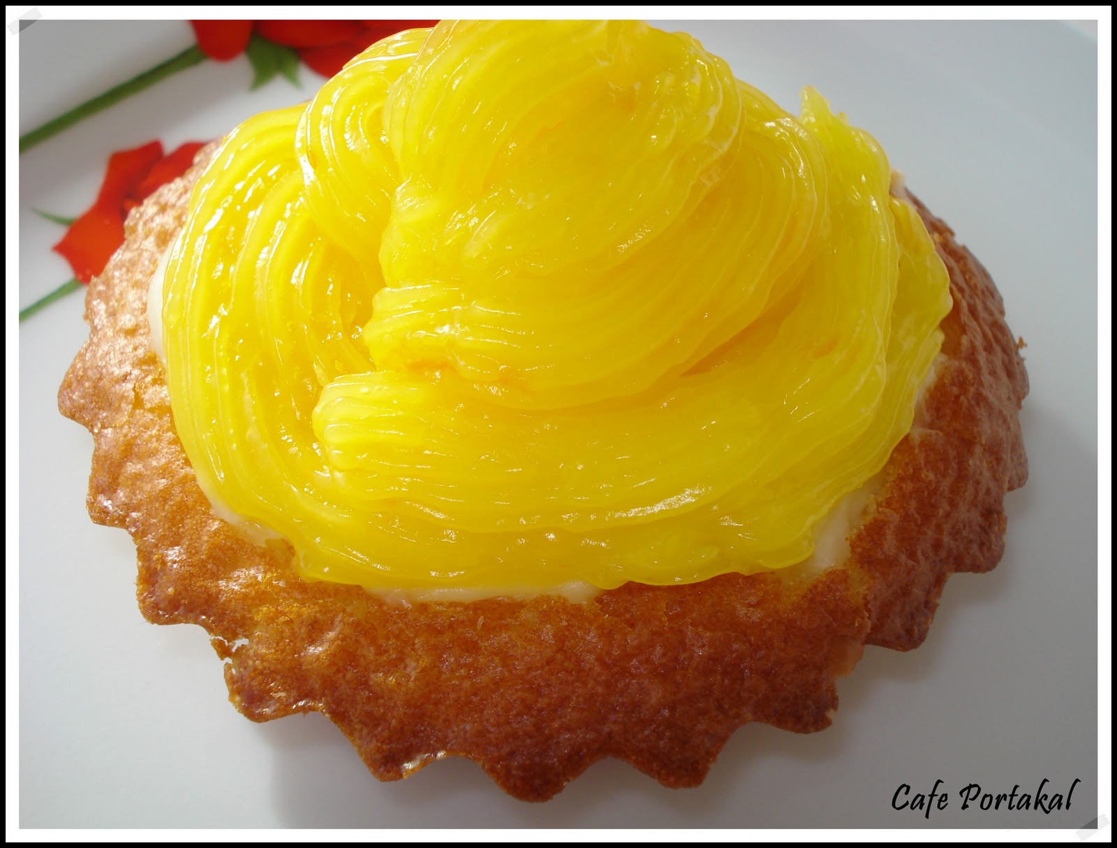 CAFE PORTAKAL Portakal Soslu Kek