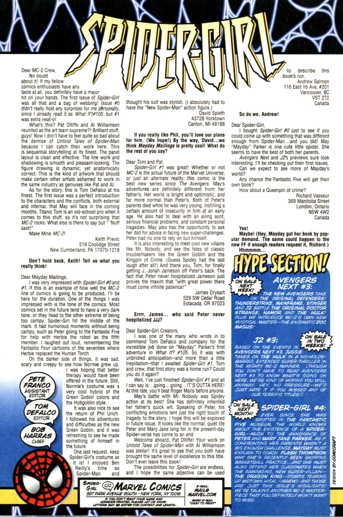 Read online Spider-Girl (1998) comic -  Issue #3 - 25