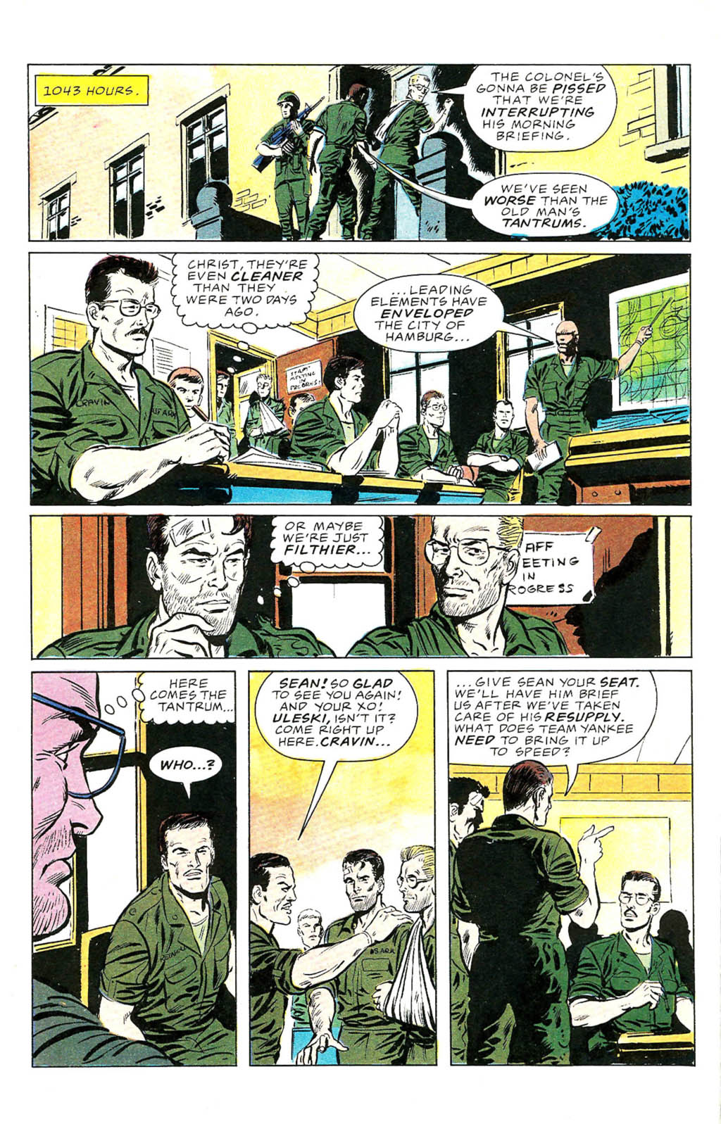 Read online Team Yankee comic -  Issue #4 - 11