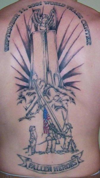 September 11th Tribute – World Trade Center Tattoos 911 tattoo – Tattoo