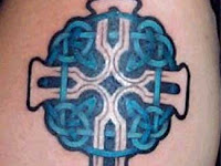 Celtic Cross Tattoo Small