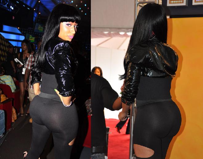 Nicki Minaj Booty Before And