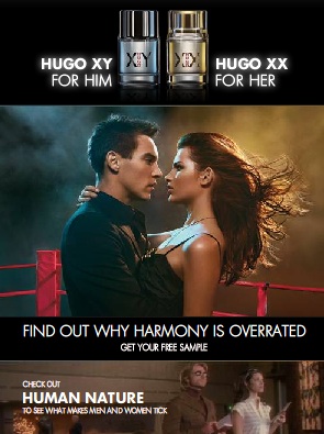 Fragrance Collection Perfume Toilette Hugo Xx Hugo Xy Couple