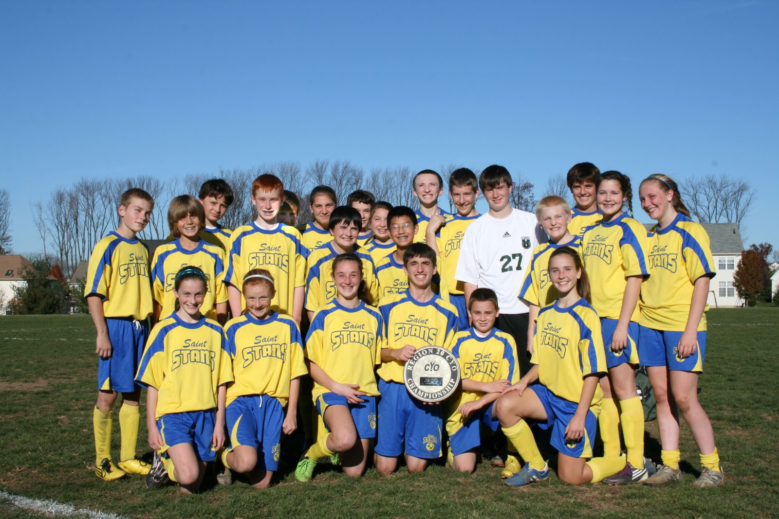 The Reporter Blogs Kid Sports St. Stanislaus CYO varsity soccer team