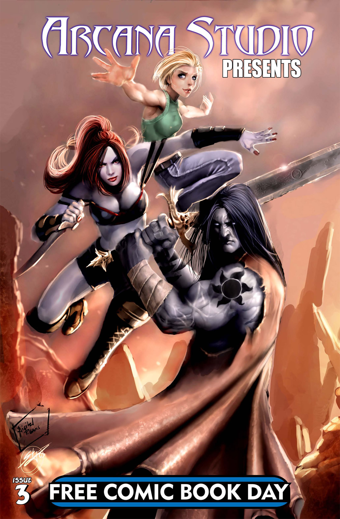 Read online Arcana Studio Presents: Free Comic Book Day comic -  Issue #2006 - 1
