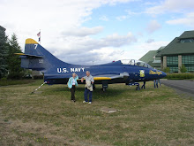 Jan and Don, early Blue Angel jet
