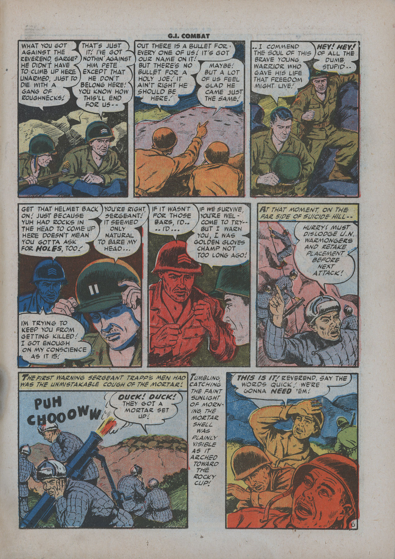 Read online G.I. Combat (1952) comic -  Issue #5 - 23