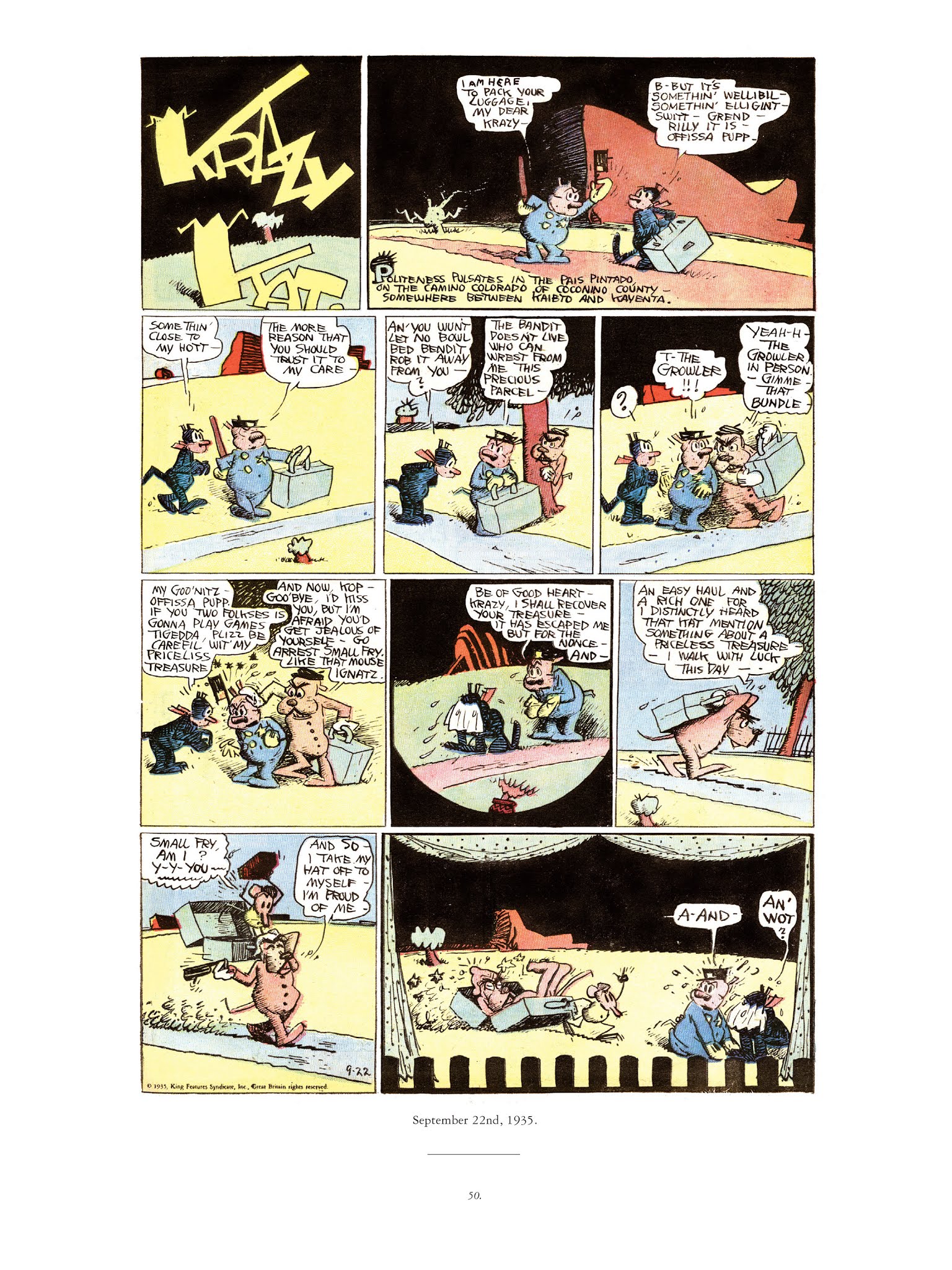 Read online Krazy & Ignatz comic -  Issue # TPB 9 - 48