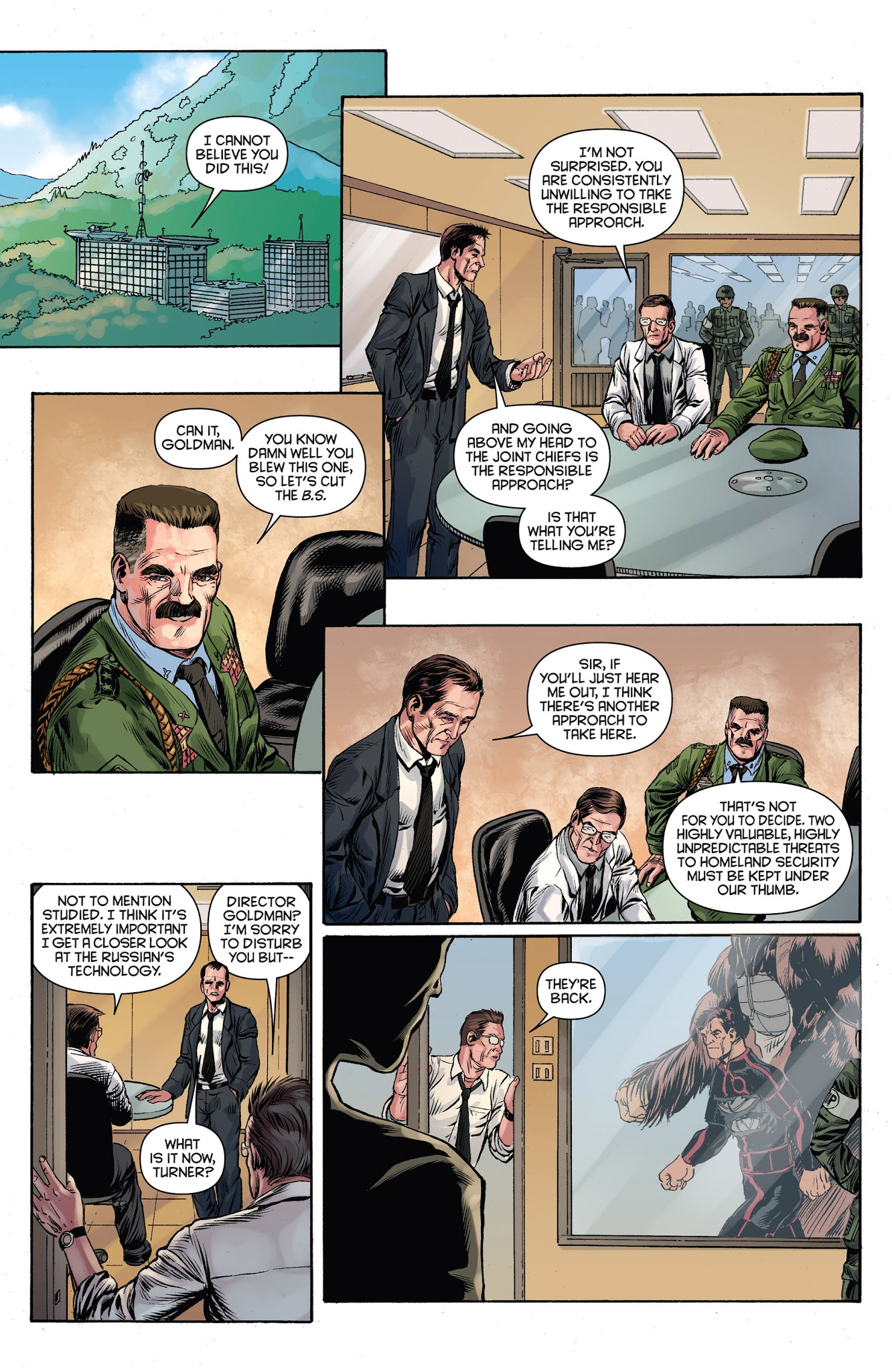 Read online Bionic Man comic -  Issue #15 - 16