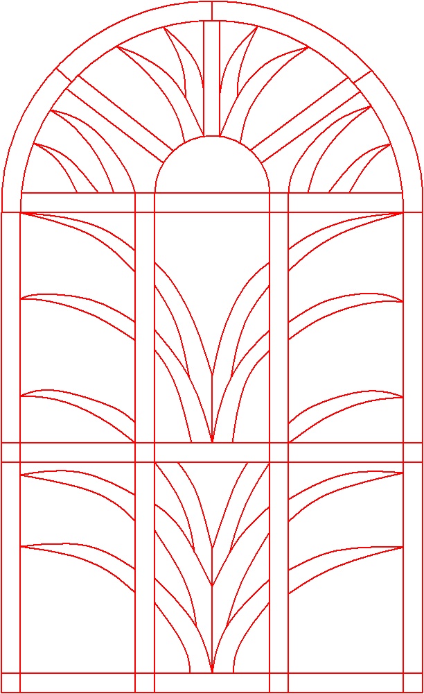 Как нарисовать окно поэтапно