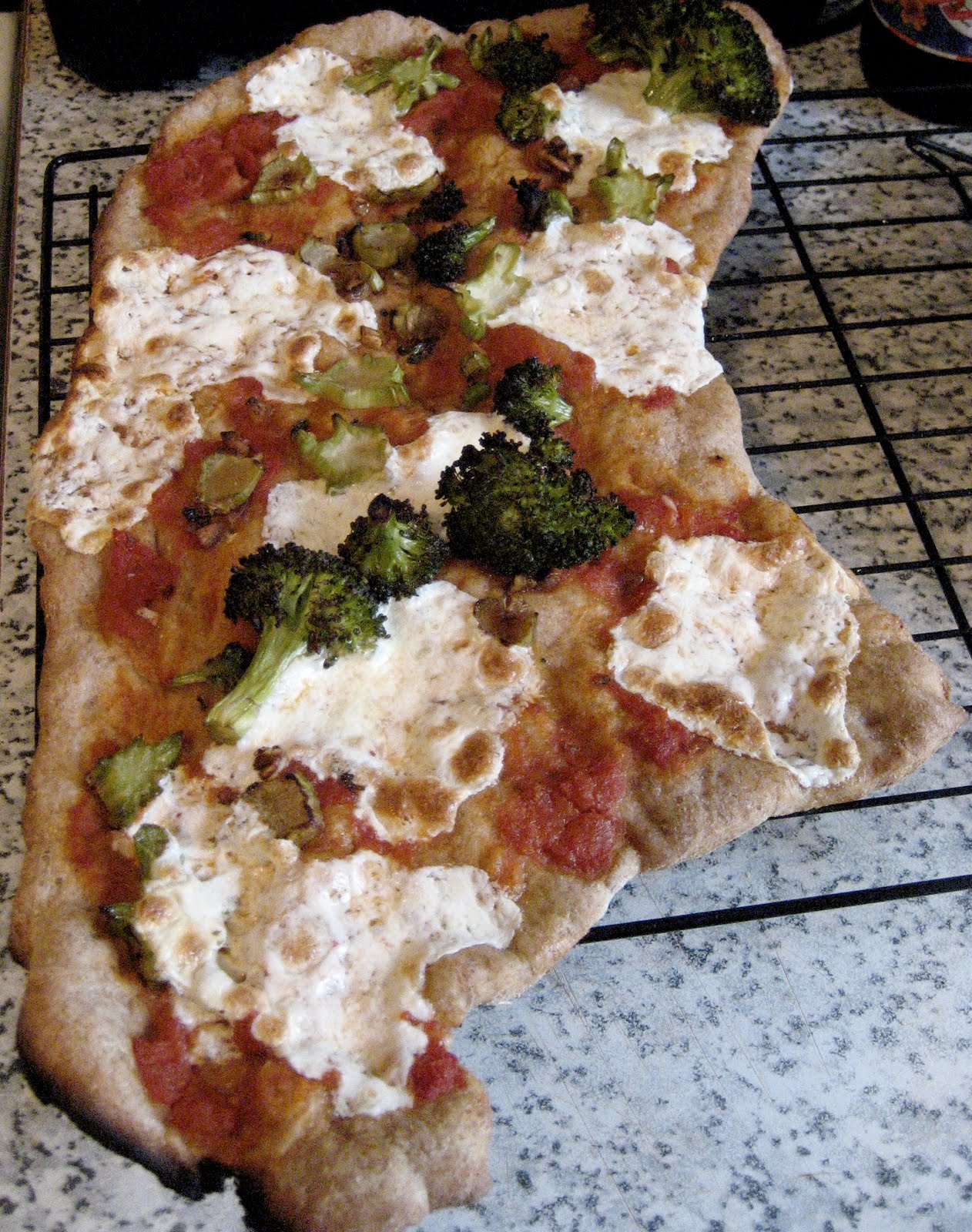The Upper Yeast Side Whole Wheat Rye Pizza Crust