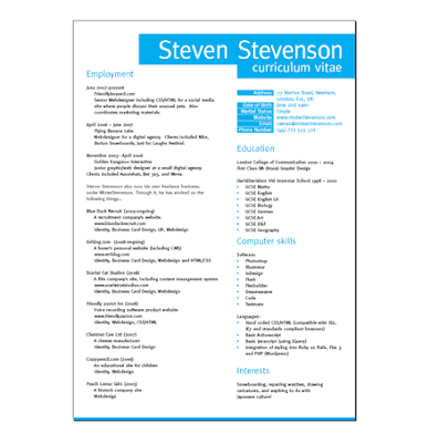 Create a Grid Based Resume/CV Layout in InDesign